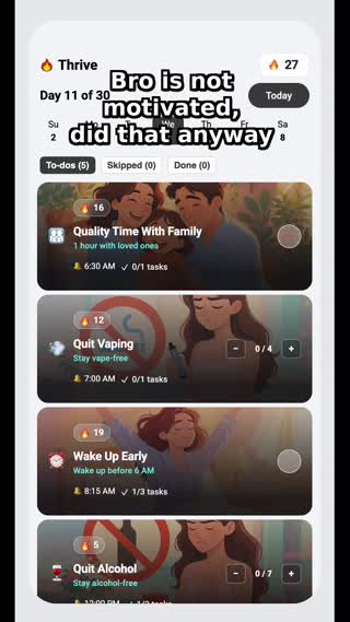 Published TikTok slideshow preview