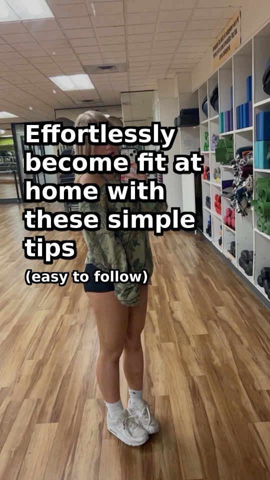 TikTok fitness slideshow posted with ClipsPilot